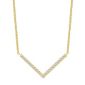 Gold-Plated 925 Sterling Silver Geometric Pendant Necklace — jewelry construction