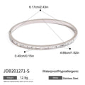 Stainless Steel Bracelet in 18K Gold-Plated — Elevated Essential — alternate product view — jewelry finish and design detail