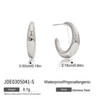 Earrings, ear studs, stainless steel jewelry for women, non-fading ear accessories