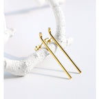 925Silver Needle Earrings for Women2020New Trendy Long Earrings Jewelry