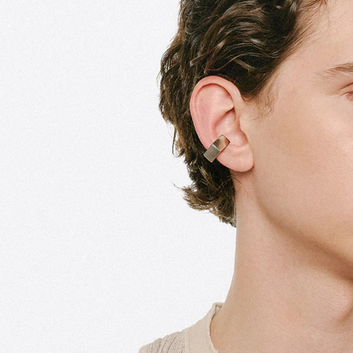 Stainless Steel Geometric Earrings Ear Bone Clip Ear Jewelry earring