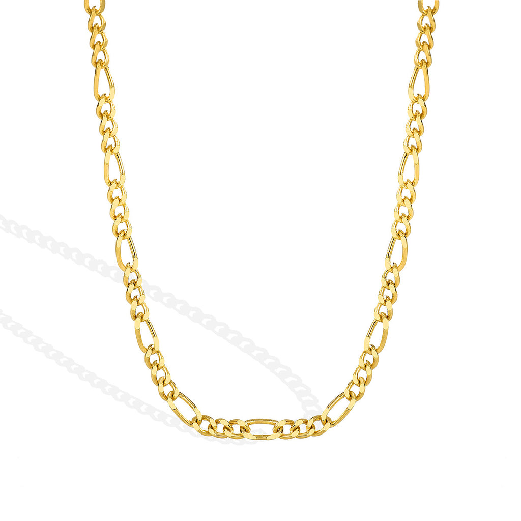 N0096 Minimalist Cold Style Figaro Chain Necklace Fashionable and Unique Layered Collarbone Chain for Women