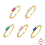 S925Sterling Silver Diamond Ring Simple Diamond Ring Jewelry Hot Selling Proposal Ring