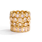 Heart-shaped Ring for Women, Non-fading Jewelry, Stainless Steel Accessories