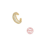 925 Sterling Silver Diamond Studded Non Pierced Ear Clips — collection product image 06