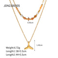 Choker Stainless Steel Gold-Plated Necklace — jewelry construction