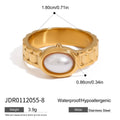 Pearl-Detail Fashion Ring — craftsmanship detail — jewelry finish and design detail