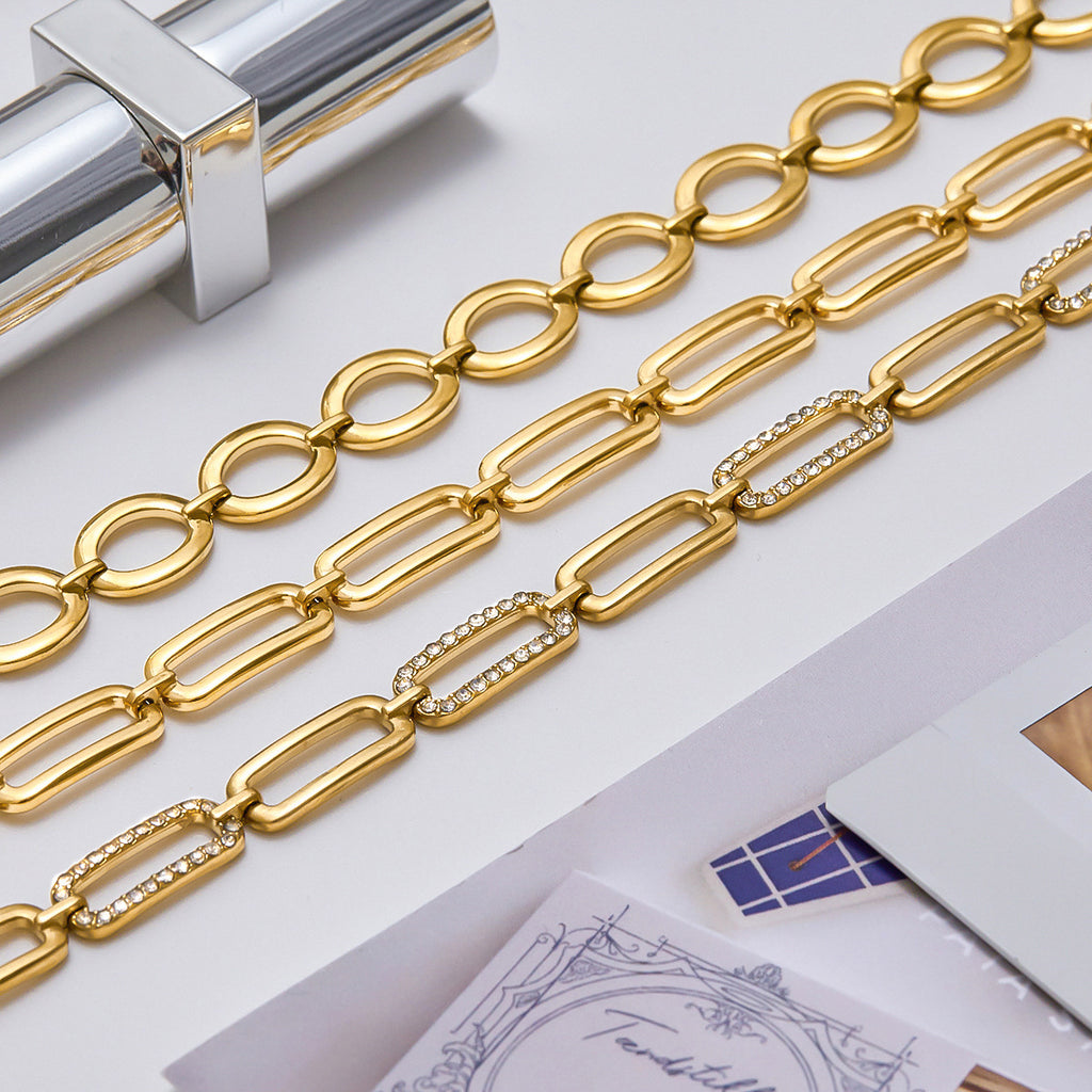 Stainless Steel Bracelet Stacking Jewelry Accessories for Women