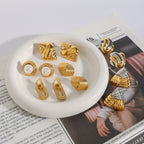 Stainless Steel Pearl Stud Earrings Star Earrings Earrings earrings Ornament