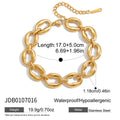 Enamel Stainless Steel Bracelet in Gold-Plated — Minimal Edit — jewelry construction