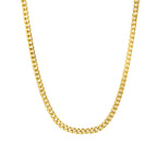 N0098 Cuban Gold Chain Necklace Minimalist Street Style Chain Simple Chain