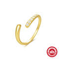 Stackable 925 Sterling Silver Ring — jewelry design view 06
