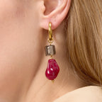 Original Design Resin Earrings Stainless Steel Ear Jewelry Design Accessories