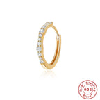 S925Sterling Silver Classic Super Sparkling Diamond Earrings Earrings Trendy Earrings