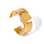 Stainless Steel Metal Bracelet Jewelry Gold Plated Bracelet Open Bracelet