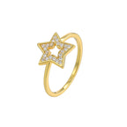 SR0031 S925Silver Five-Pointed Star Earrings New Design Drop Earrings Jewelry