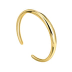 B0043 gold Glossy Open Bracelet for Women Heavy Metal Feel Fashion Jewelry