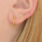 S925Pure Silver Creative Fun Scorpion Fashion Stud Earrings Hot Sale Trendy Minimalist Style Earrings