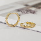 CYE0849 Hoop Earrings for Women2025New Simple Hoop Earrings Round Ear Studs