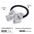 Sculptural 18K Gold-Plated Stainless Steel Hair Tie — additional product detail 26 — jewelry finish and design detail