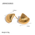 Gold-Plated Stainless Steel Starfish Ring — additional design view — jewelry finish and design detail