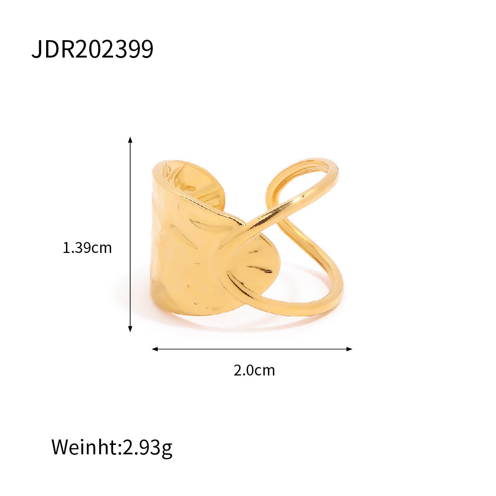 Jewelry Stainless Steel Pearl Ring Non-Fading Jewelry Design ring