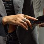 Ring Non-Fading Jewelry for Women Design Stainless Steel Accessories rings