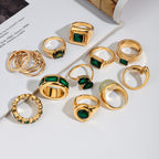 2H Stainless Steel Ring Non-Fading Women's Design Ring Non-Fading Jewelry ring