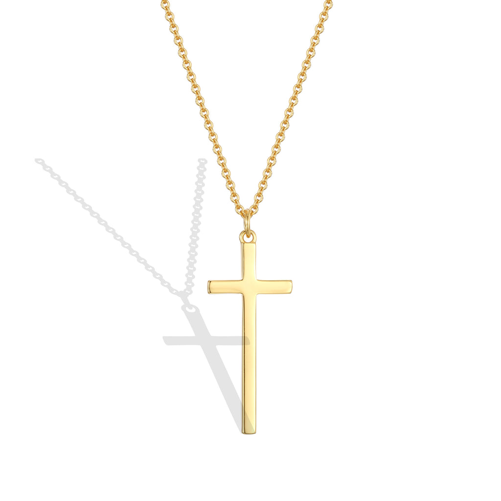 N0314 Cross Necklace American Style Men's Hip Hop Pendant Collarbone Necklace Trendy