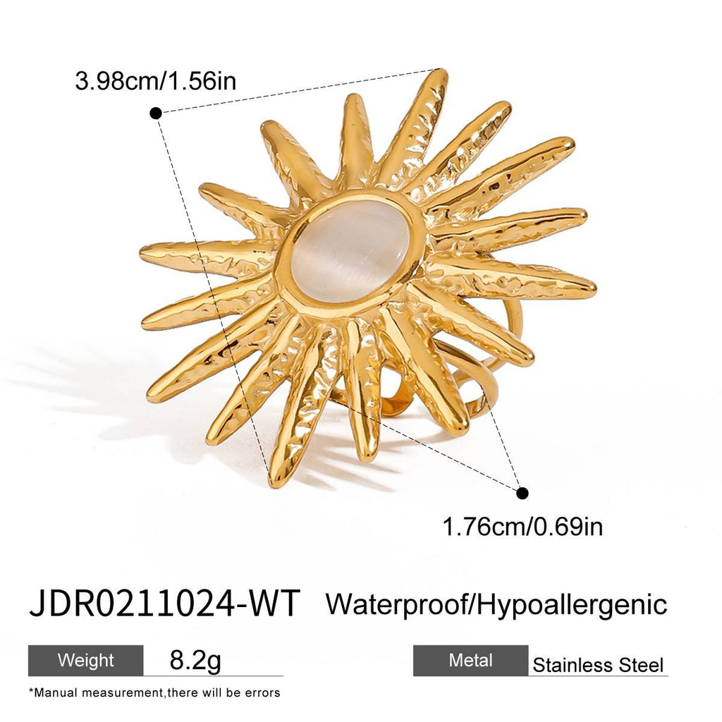 Ring Women Design Jewelry Non-Fading Accessories Stainless Steel Rings