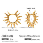 Stainless Steel Earrings Studs Jewelry for Women Non-Fading