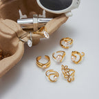 Zircon Ring Non-Fading Jewelry for Women Stainless Steel Accessories