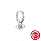 925Sterling Silver Inlaid Diamond Animal Goldfish Pendant Hoop Earrings Hot-Selling Heart Lightning Earrings for Women