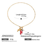 Stainless Steel diy Adjustable Necklace Choker Jewelry for Women