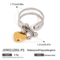 Gold-Plated Stainless Steel Pendant Necklace — finish and profile — jewelry finish and design detail