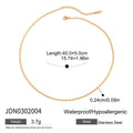 Gold-Plated Layered Bangle Stainless Steel Bracelet — plating detail — jewelry finish and design detail