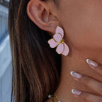 Stainless Steel Oil Drop Earrings Jewelry for Women Non-Fading