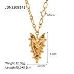 2H Stainless Steel Earrings Non-Fading Ring Jewelry earrring