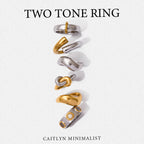 Color Block Ring Non-Fading Jewelry Accessories ring