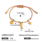 Ocean Weaving Diy Bracelet Bracelet Stainless Steel Jewelry Accessories Pendant