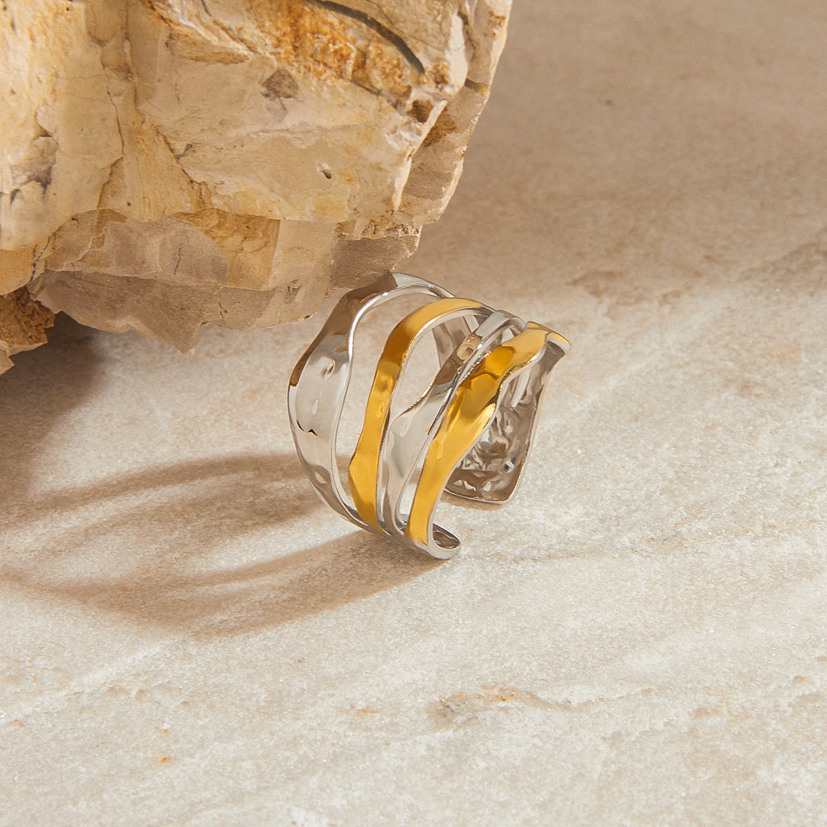 Ring Non-Fading Jewelry for Women Design Stainless Steel Accessories rings