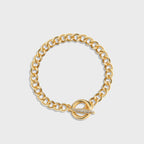 B0101 Ornament Cuban Link Chain for Women Vintage Punk OT Buckle Source of Goods