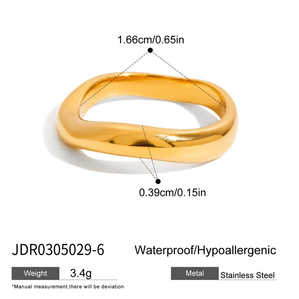 Stainless Steel Zircon Bracelet Non-Fading Open Bangle Jewelry