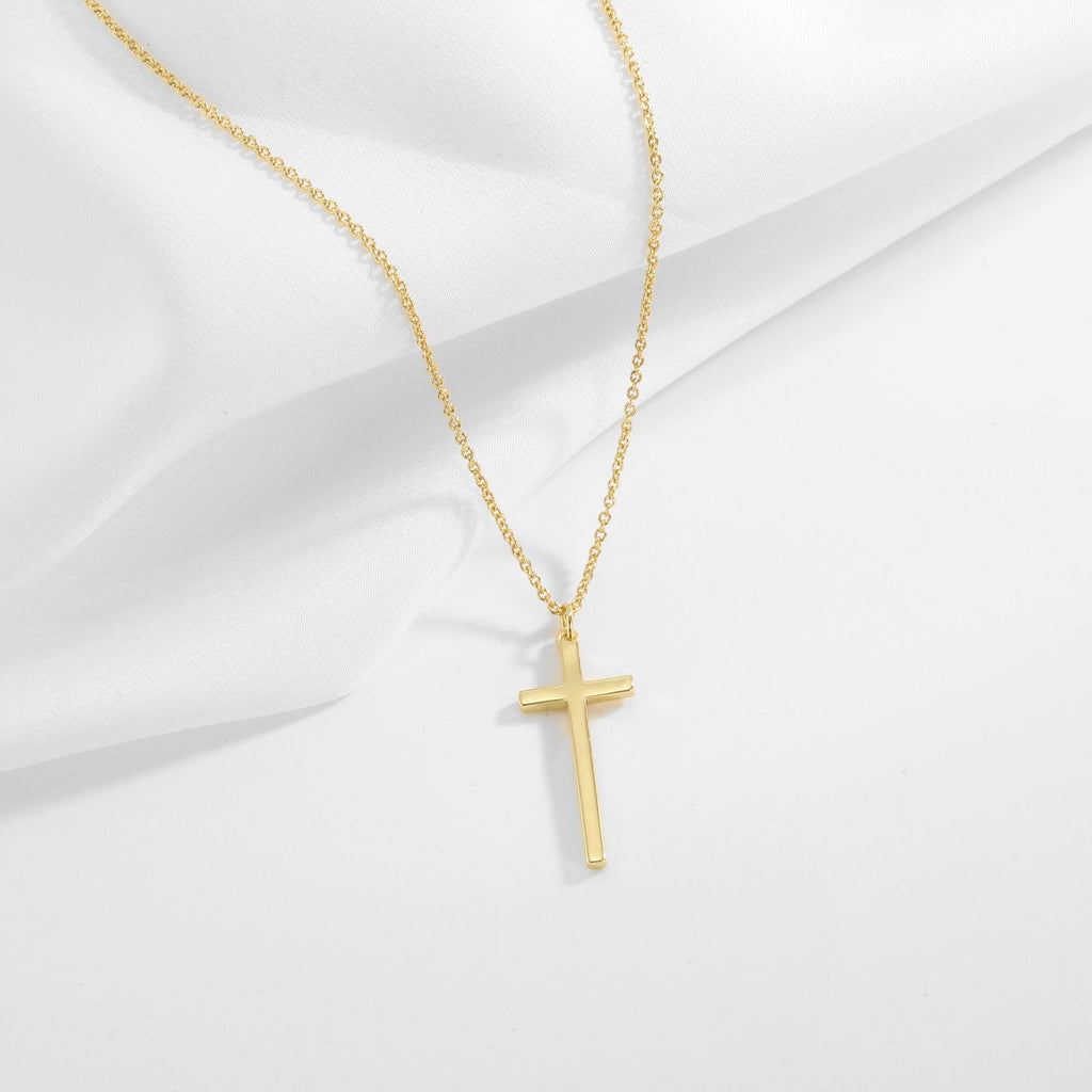 N0314 Cross Necklace American Style Men's Hip Hop Pendant Collarbone Necklace Trendy