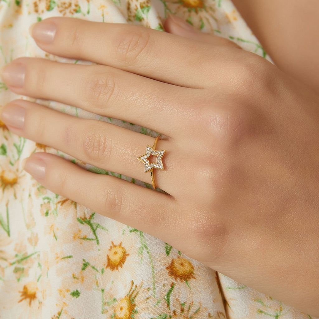 SR0031 S925Silver Five-Pointed Star Earrings New Design Drop Earrings Jewelry