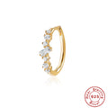 925 Sterling Silver cubic zirconia Earrings With Eco-Plating Zircon — jewelry product photo 09 — jewelry finish and design detail