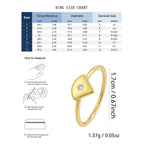 SR0023 S925Silver Geometric Triangle Ring Female Design casual Single Ring