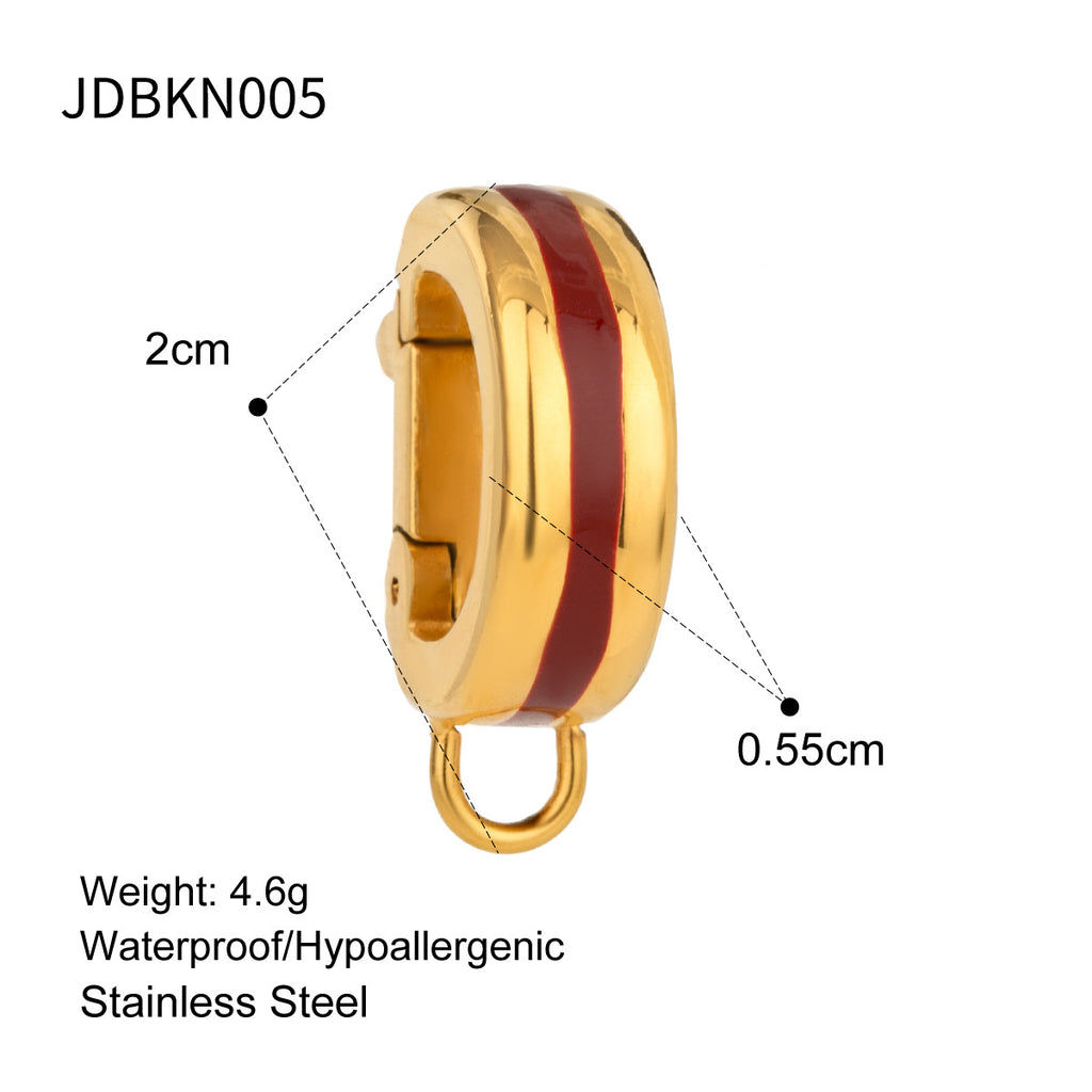 Stainless Steel Bikini Connection Buckle diy Pendant Jewelry Accessories