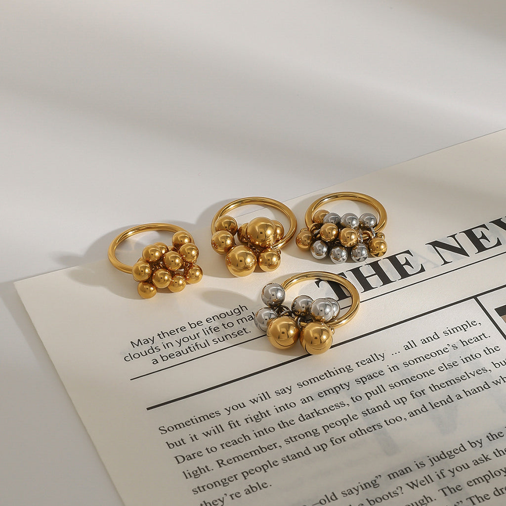 The ring is exaggerated ring Stainless Steel Jewelry