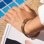 Stainless Steel Plain Ring Bracelet Non-Fading Jewelry Women's Bracelet Accessories